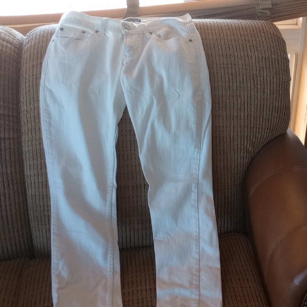 Levi's 524 Women's White Jeans